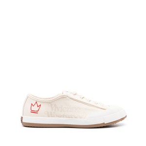 비비안웨스트우드 로고 프린트 로우탑 스니커즈