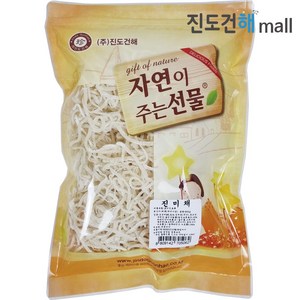 진도건해몰 국내가공 무표백 1등급 가정용 백진미채 500g 일미채 진미채 일미, 1개