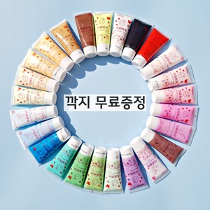 데코덴 생크림 파츠 재료 탑꾸 탑로더 핸드폰 필통 꾸미기 깍지 포함, 생크림1.화이트, 1개