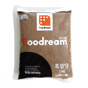 대한제당 푸드림 흑설탕 1kg, 5개