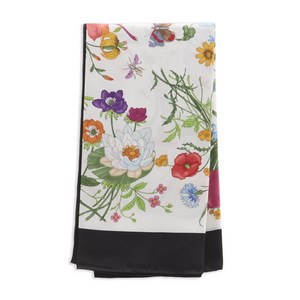 구찌 플로럴 프린트 스카프