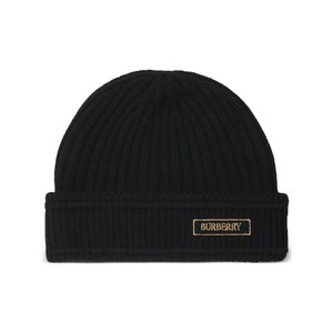 버버리 로고 패치 비니