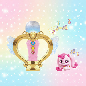 애들랜드 사랑의 하츄핑 마이크 완구, 혼합색상, 280 x 95 x..., 1개