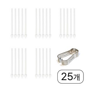 삼성 갤럭시탭 S펜 호환 교체용 펜촉 S6 S7 S8 S9 S10 플러스 울트라 FE 펜촉 25개입