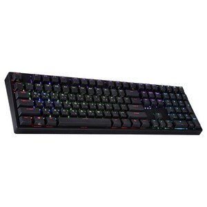 앱코 HACKER PBT RGB 무접점 유선 일반형 키보드 55g, 블랙, KN10