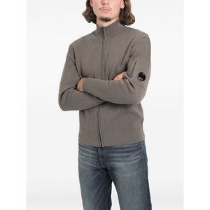 C.P.컴퍼니 지퍼 디테일 스웨트셔츠, 그레이계열, Standard S