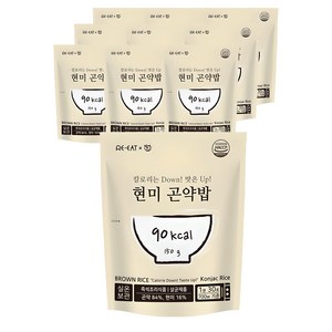 현미곤약밥, 150g, 10개