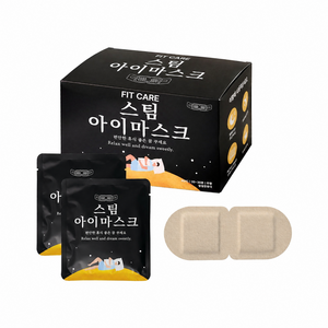 핏케어 온열 안대 스팀 힐링 수면 아이마스크 무향, 30개입, 1개