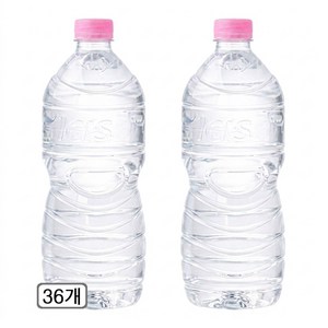 아이시스 무라벨 생수, 1L, 36개