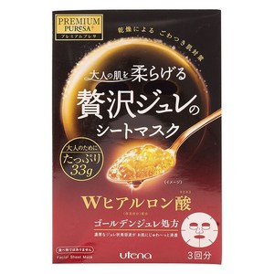 프리미엄프레사 골든 젤리 마스크 히알루론산, 3개입, 1개