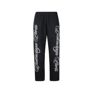 발렌시아가 로고 프린트 트랙팬츠
