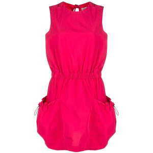 몽클레르 민소매 미니 드레스