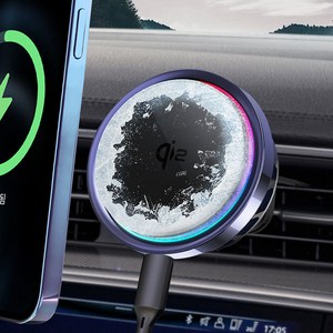 이쏘코리아 Qi2 냉각식 맥세이프 차량용 핸드폰 거치대 아이폰 탁상용 고속 무선충전기 ice MagQi2, 아이스맥 Qi2
