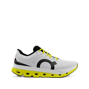 온러닝 클라우드플로우 5 "화이트/라임" 스니커즈, US 13(KR 310), 화이트계열+옐로우계열