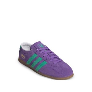 아디다스 가젤 로 프로 스트라이프 스니커즈, US 6.5(KR 235), 바이올렛/보라계열
