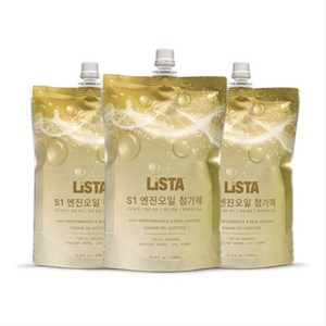 리스타 LISTA S1 엔진오일 첨가제 전 차종, 500ml, 2개