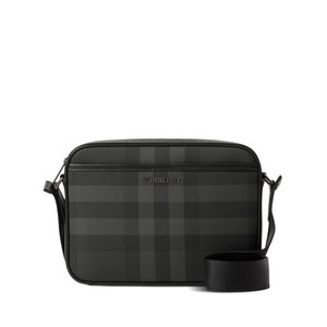 버버리 레터링 로고 체크 패턴 메신저 백