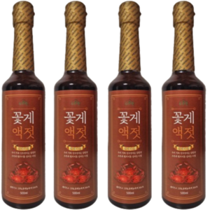 우리랑 프리미엄 꽃게액젓 이영자레시피, 4개, 500ml