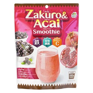 유니마트 석류 & 아사이 스무디 철 식이섬유 비타민C, 1개