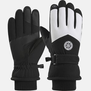 Oceansunfish 남녀공용 방풍 방수 커플 스키 장갑 (색상별 사이즈 상이)