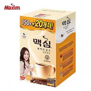 맥심 화이트골드커피믹스.150T증정20T, 1