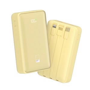 팬톤 22.5W PD 고속충전 빌트인 케이블 보조배터리 20000mAh