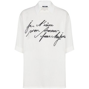 발망 러브 레터 자수 폴로 셔츠