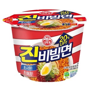 오뚜기 진비빔면 134g, 6개
