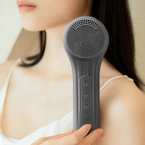 LOMESO 진동클렌저 실리콘 브러시 세안 전동 클렌저 온열 얼굴클렌징기계