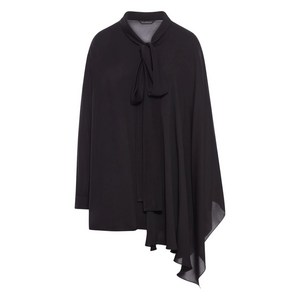 발렌시아가 asymmetric neck-tie blouse
