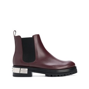 알렉산더맥퀸 스터드 로고 플라크 첼시 부츠