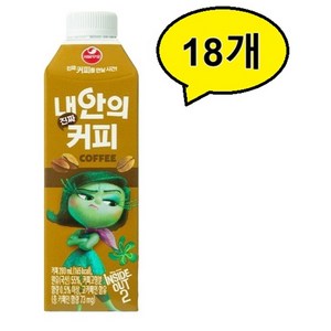 서울우유 내안의 진짜 커피, 18개, 280ml