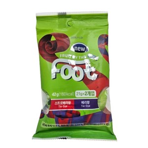 후룻바이더풋 젤리 20개입, 420g, 2개
