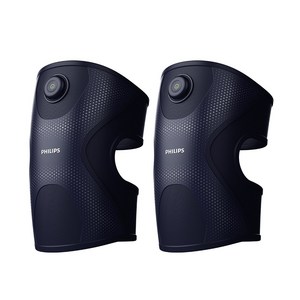 필립스 온열 진동 무릎 마사지기 (어깨&팔꿈치 겸용) 2개입 세트 PPM5302DB