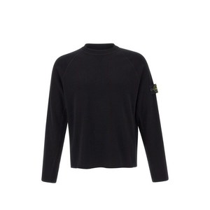 스톤 아일랜드 래글런 소매 스웨터, 블랙계열, Standard XXL(KR 110)