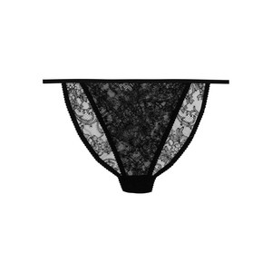 돌체앤가바나 레이스 트리밍 텅 팬티, 블랙계열, Italy 4