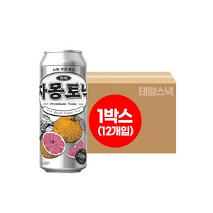 클룹 리얼 토닉 자몽, 500ml, 12개