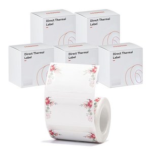 NIIMBOT B21 전용라벨 5롤묶음 님봇라벨지