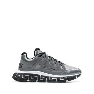 베르사체 트라이그레카 로우탑 스니커즈, Italy 41(KR 273), 그레이계열+실버계열