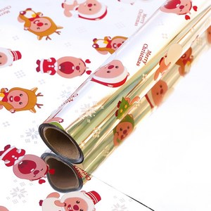 뽀로로 잔망루피 크리스마스 포장지, 스노우, 1개