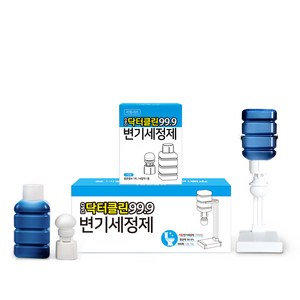 닥터클린99.9 자동 변기세정제 본품 1개+ 리필 1개, 1세트, 200ml