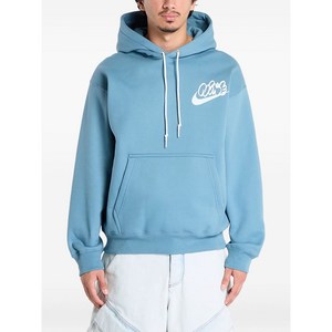 나이키 레터링 프린트 후디, 블루계열, Standard XS(KR 90)