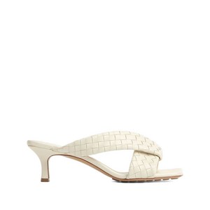 보테가 베네타 리바 우븐 크로스 스트랩 샌들, Europe 38(KR 250), 베이지계열
