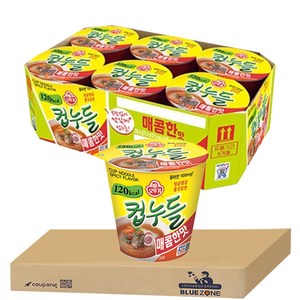 오뚜기 컵누들 매콤한맛 37.8g, 6개