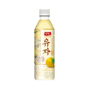 양반 유자 제로 pet, 500ml, 24개