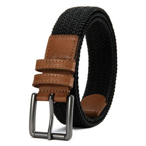 CHAOREN 남성 벨트 꽈배기 스판 밴드 골프 청바지 메쉬 밴딩 허리띠 캐주얼 및 스포츠 스타일에 완벽한 액세서리 남녀공용 선물 세트