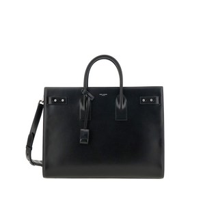 생로랑 로고 프린트 숄더 백