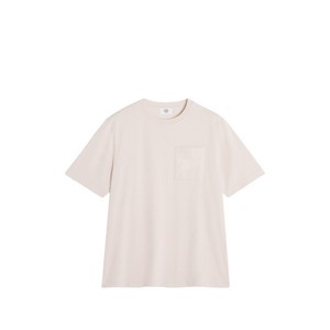 메종키츠네 포에틱 스크립트 티셔츠, 베이지계열, Standard XS(KR 90)