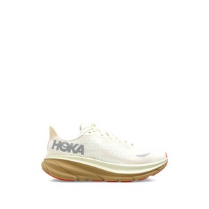 HOKA 클리프턴 9 로고 자수 스니커즈, US 7(KR 240), 베이지계열