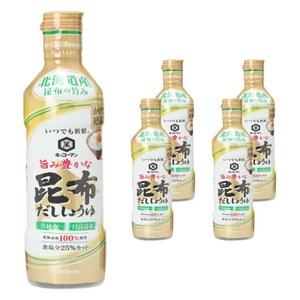 기꼬만 다시마 간장, 450ml, 5개